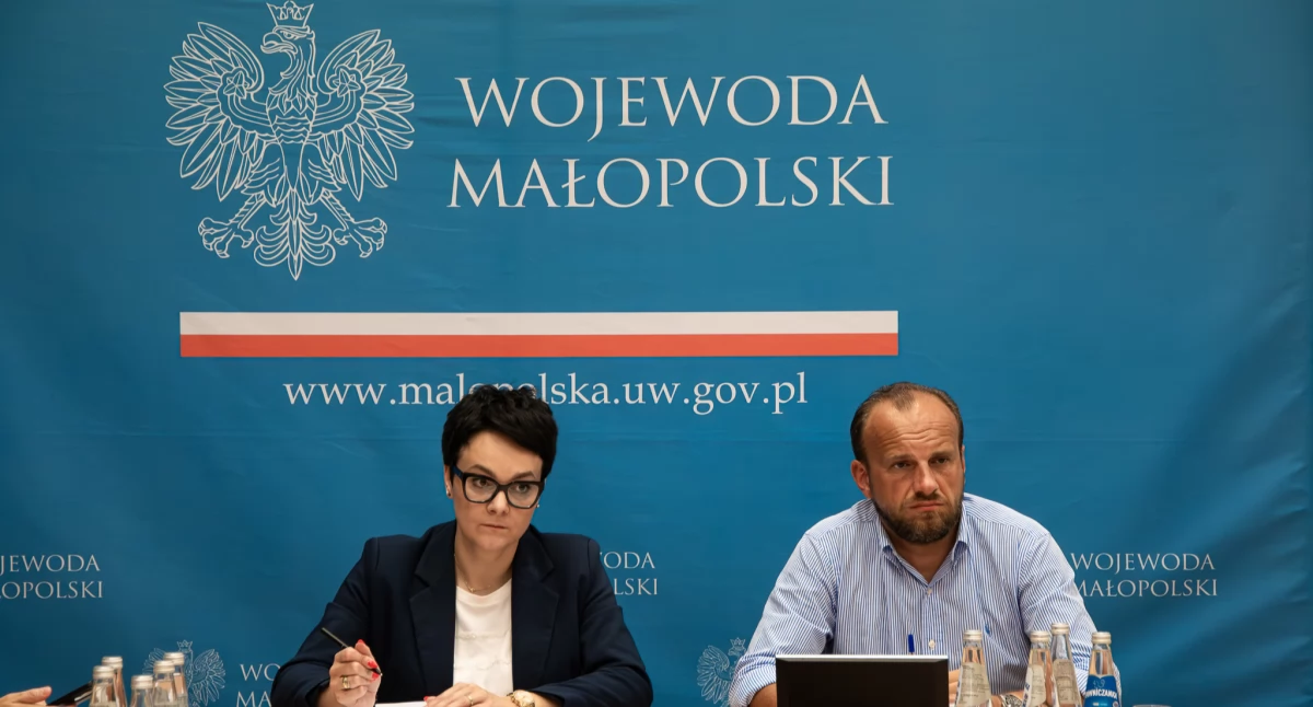 Wojewoda Małopolski zwołał sztab kryzysowy. Trzecie stopnie ostrzeżeń dla części regionu