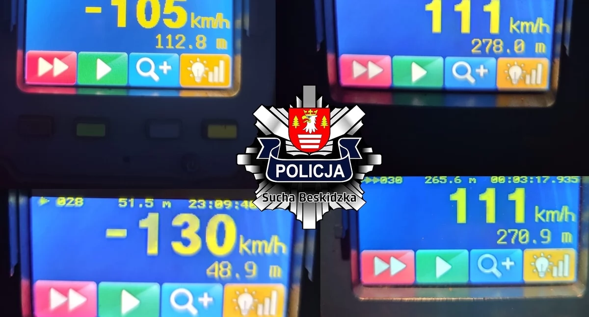Nocna brawura na suskich drogach