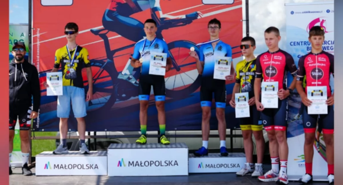 Cztery medale dla zawodników Łętownia Cycling Academy