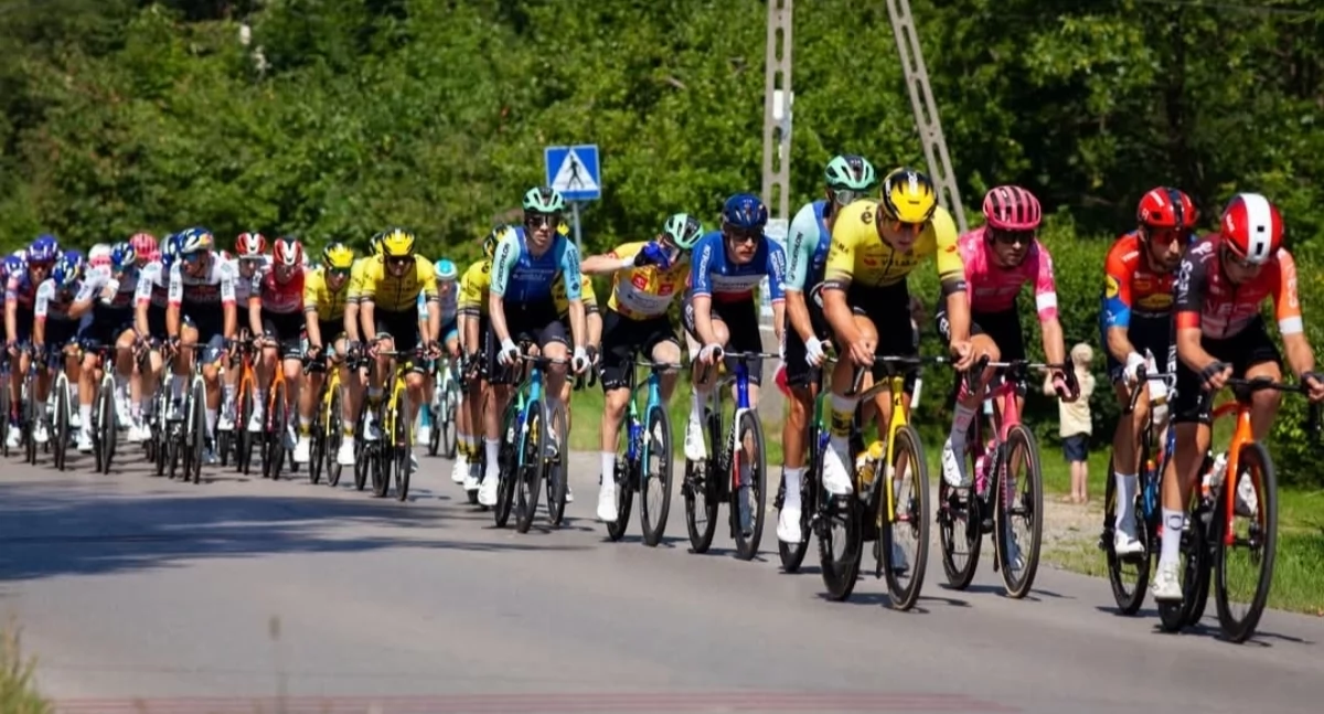 Małopolscy policjanci czuwali nad bezpieczeństwem Tour de Pologne
