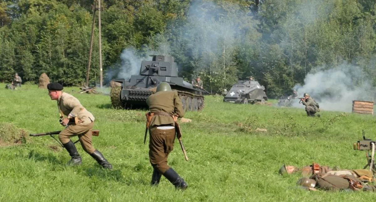 „Zaczęło się na Wysokiej, a skończyło w Wilhelmshaven” – wielka rekonstrukcja historyczna w gminie Jordanów