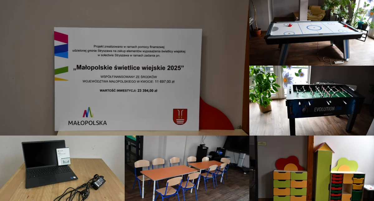 Realizacja zadania „Małopolskie świetlice 2025” w Stryszawie