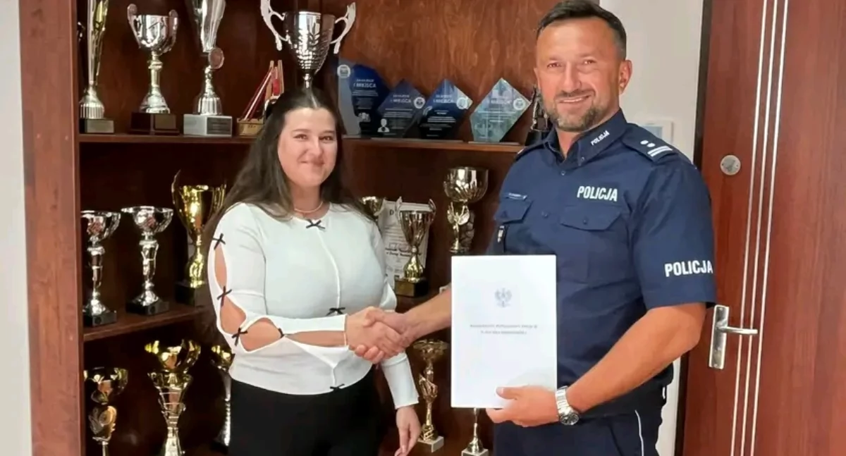 Pomoc w odnalezieniu 60-letniej mieszkanki powiatu suskiego doceniona przez Policję