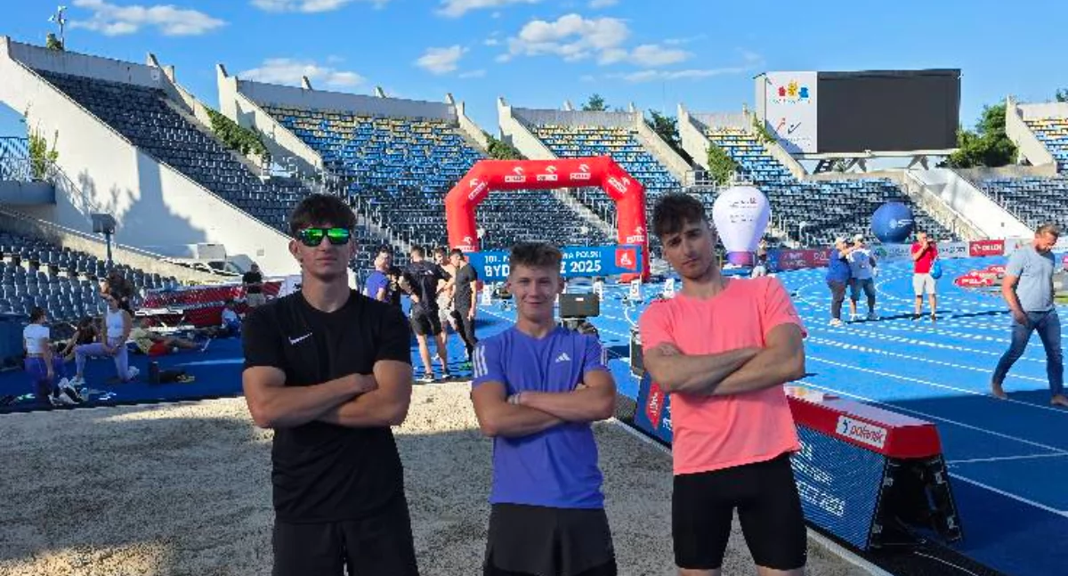 Filip Sacha, Jakub Sarlej i Oliwier Fujak wystartują w mistrzostwach Polski w Bydgoszczy