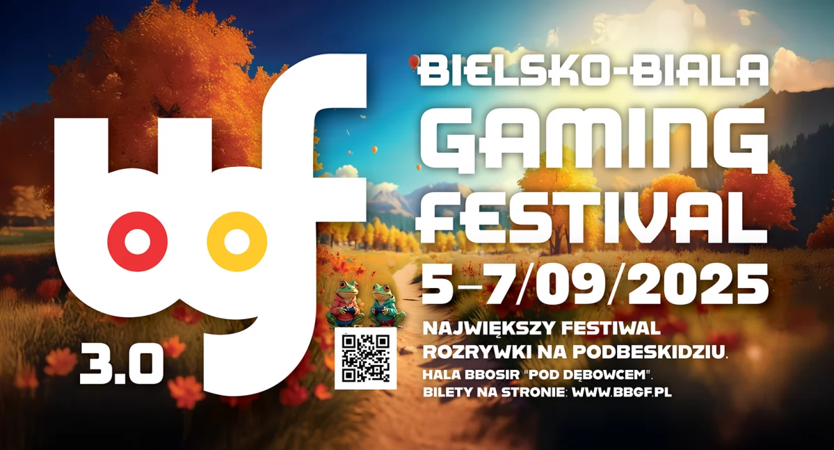 [WYGRAJ KARNET] Stolica Podbeskidzia czeka na fanów gier w każdej odsłonie. Poznajcie Bielsko-Biała Gaming Festival!