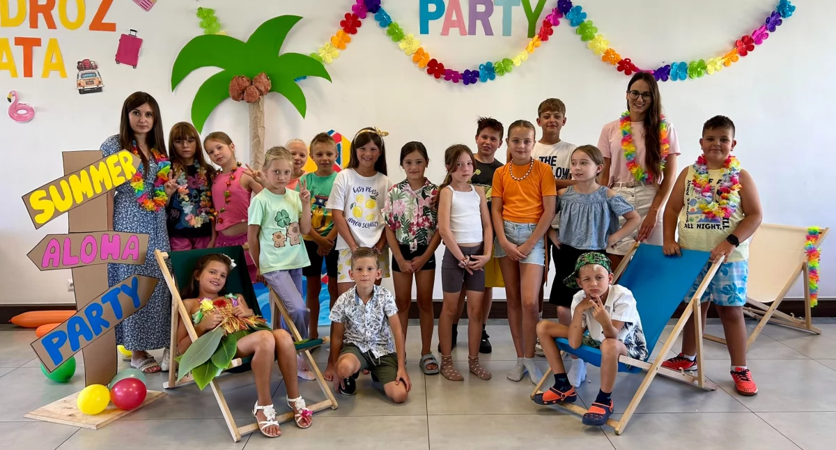 Aloha Party w Zembrzycach – pożegnanie wakacji w hawajskim stylu