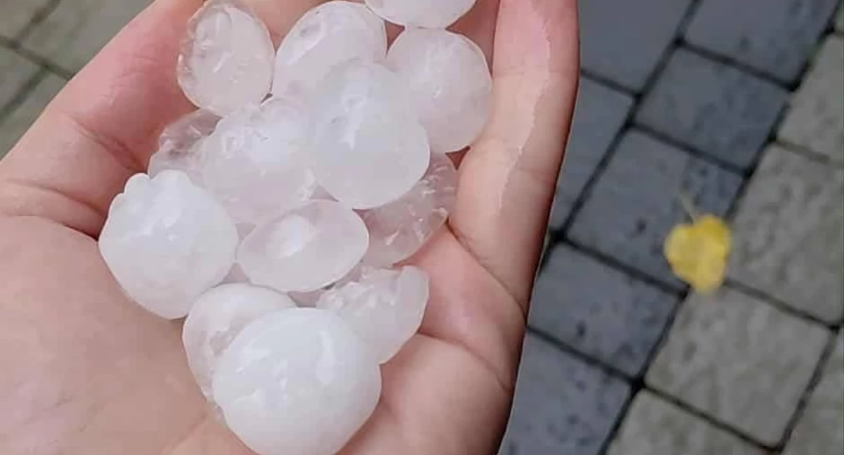 Burze i grad nad powiatem suskim. Strażacy interweniowali kilkanaście razy