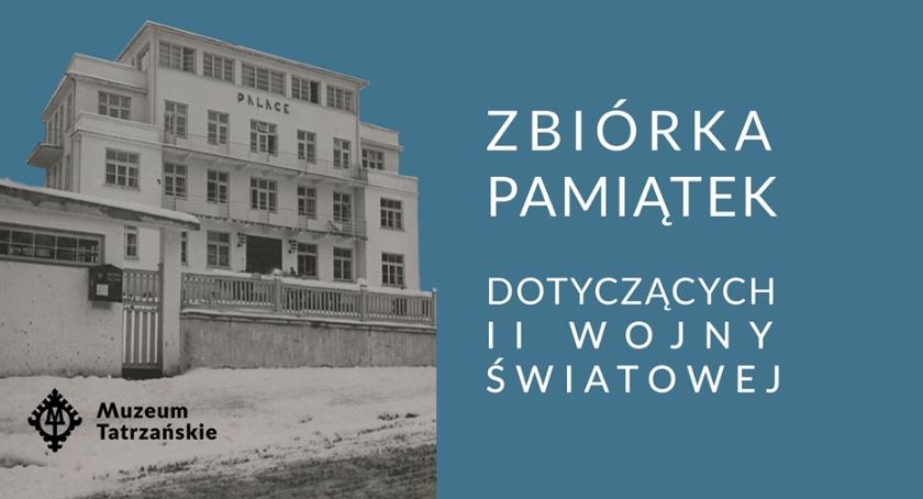 Poszukiwanie pamiątek z okresu II wojny światowej do Muzeum Palace