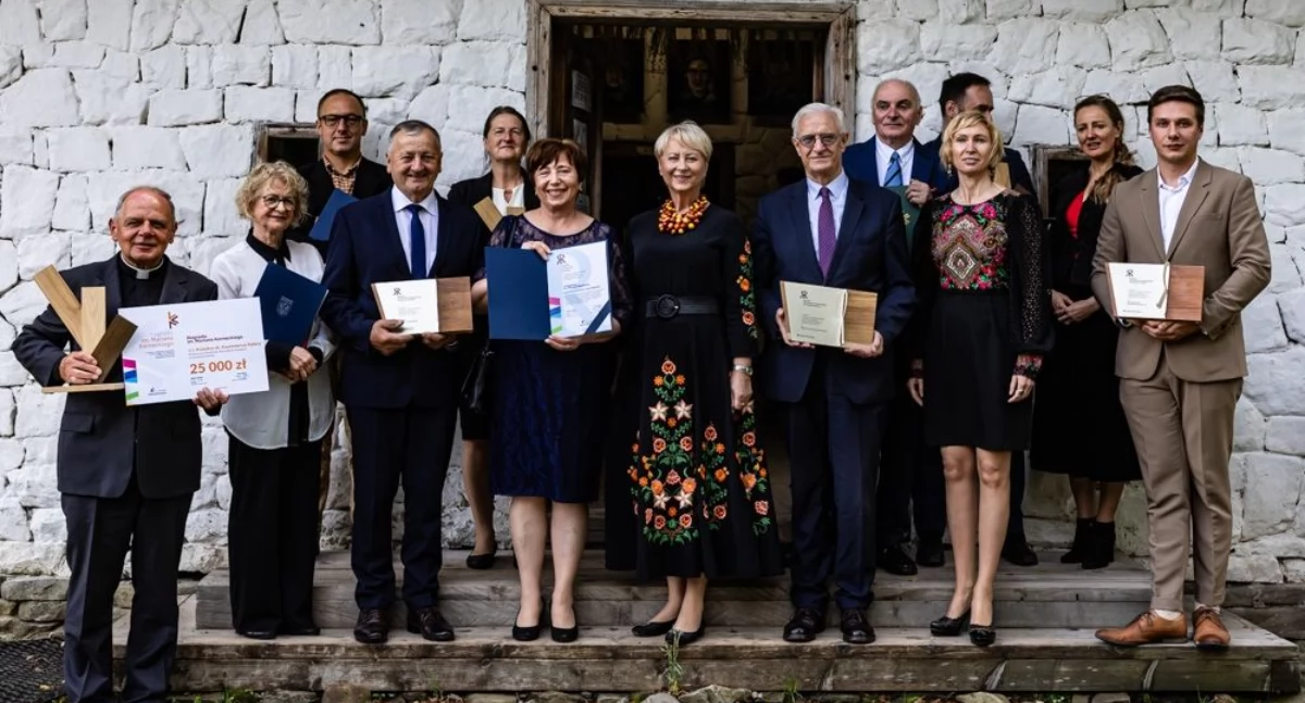 Jerzy Żak z Suchej Beskidzkiej z prestiżowym wyróżnieniem Województwa Małopolskiego