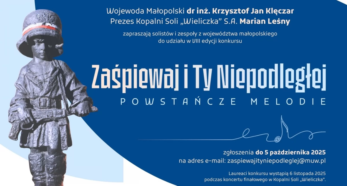 VIII konkurs Zaśpiewaj i Ty Niepodległej – „Powstańcze Melodie”