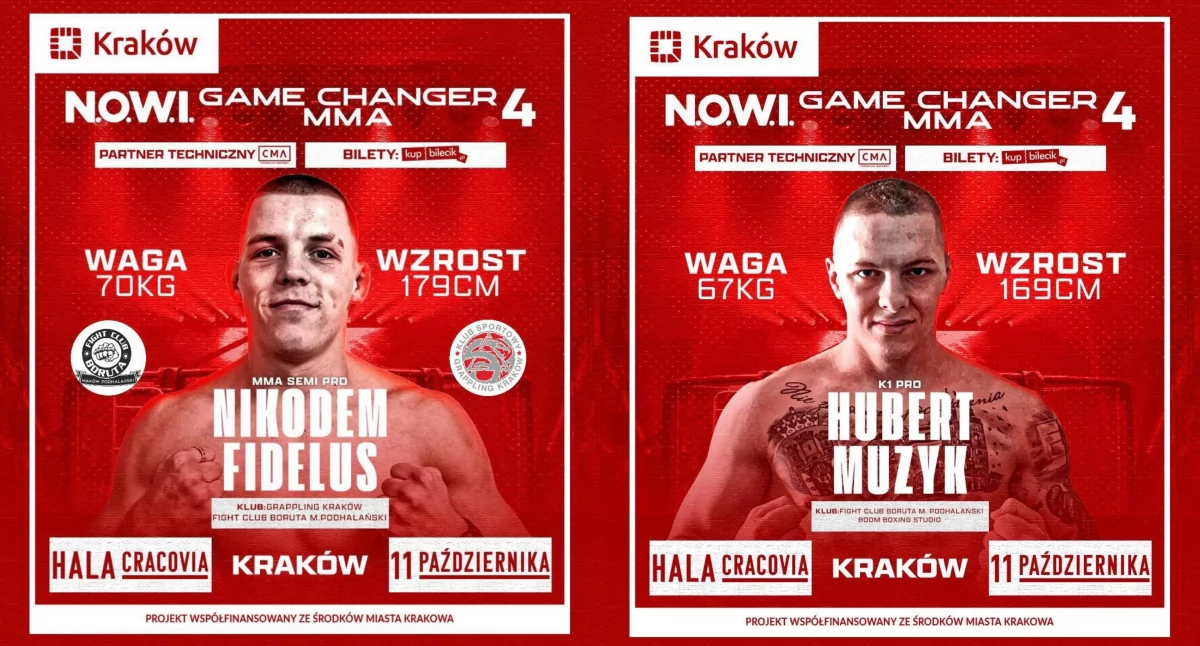 Nikodem Fidelus i Hubert Muzyk wracają do klatki – bilety już dostępne!