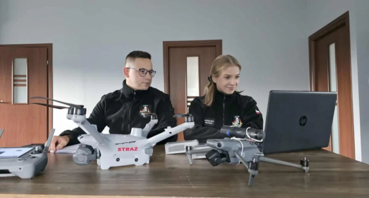 Nowi piloci dronów w szeregach OSP Maków Dolny