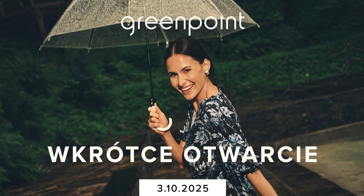 Greenpoint otwiera sklep w Galerii Jordanowskiej – zaproszenie na wielkie otwarcie!