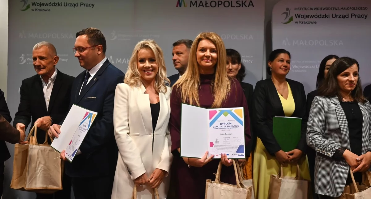 Gmina Zembrzyce i Bystra-Sidzina nagrodzone podczas gali „Rozwiń swoją Gminę 2025”