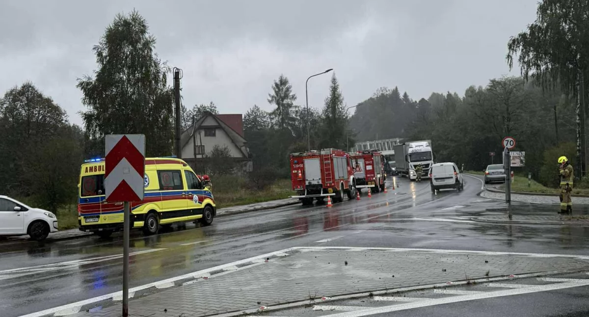 Zdarzenie drogowe w Białce - Aktualizacja 
