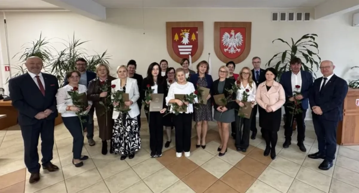 Starosta nagrodził nauczycieli 