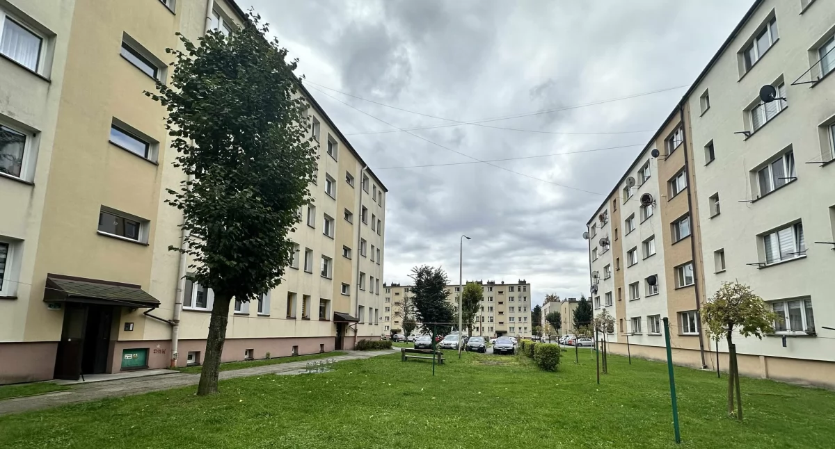 Wypiękniał teren wokół makowskich bloków