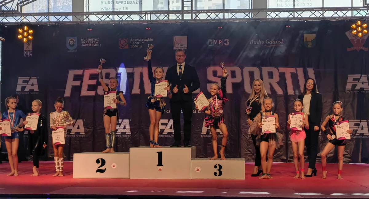 Aleksandra Ryszawy II Vicemistrzynią Międzynarodowego Pucharu Polski Fit Kids!