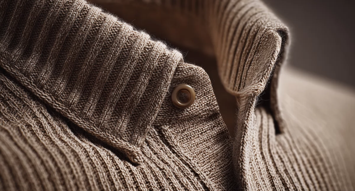 Styl i jakość w praktyce: sweter męski