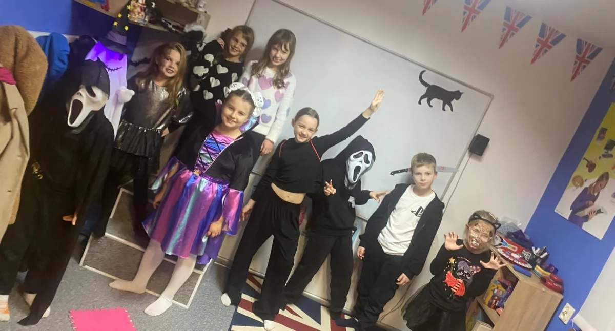 HALLOWEEN ponownie zawitało do EveryDay English w Suchej Beskidzkiej!