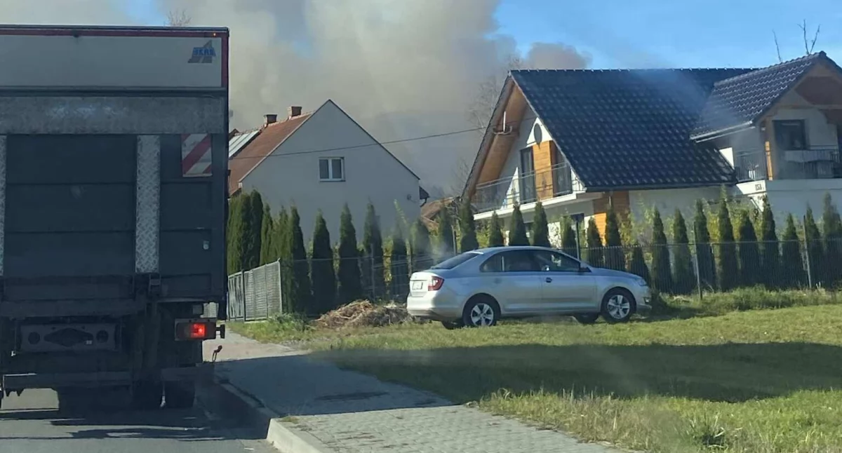 Pożar w Tarnawie Górnej 