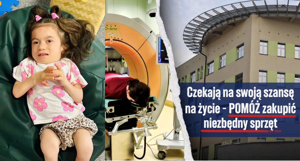 Sara z Sidziny walczy o życie – bez tomografu O-arm nie może być operowana!     