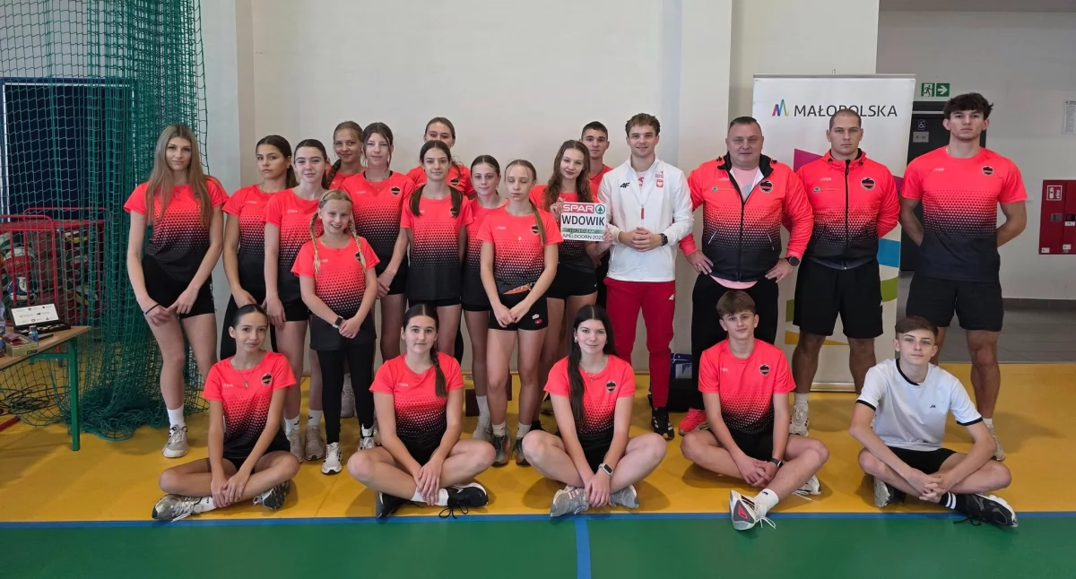 Olimpijczyk Oliwer Wdowik gościem projektu „Trening z Mistrzem” w Stryszawie
