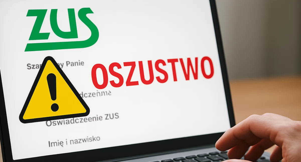 Uwaga, oszuści podszywają się pod ZUS. W regionie pojawiają się fałszywe maile i telefony