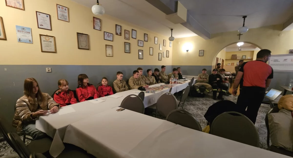 Praktyczne zajęcia dla MDP w Żarnówce