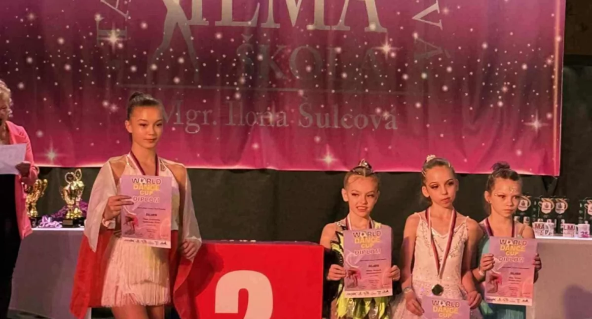 Aleksandra Ryszawy finalistką World Dance Cup 2025! Podium także dla Julii Mikołajek i Nadii Nosal z Lady Fitness Sucha Beskidzka