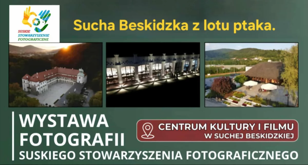 „Sucha Beskidzka z lotu ptaka” – wystawa fotograficzna