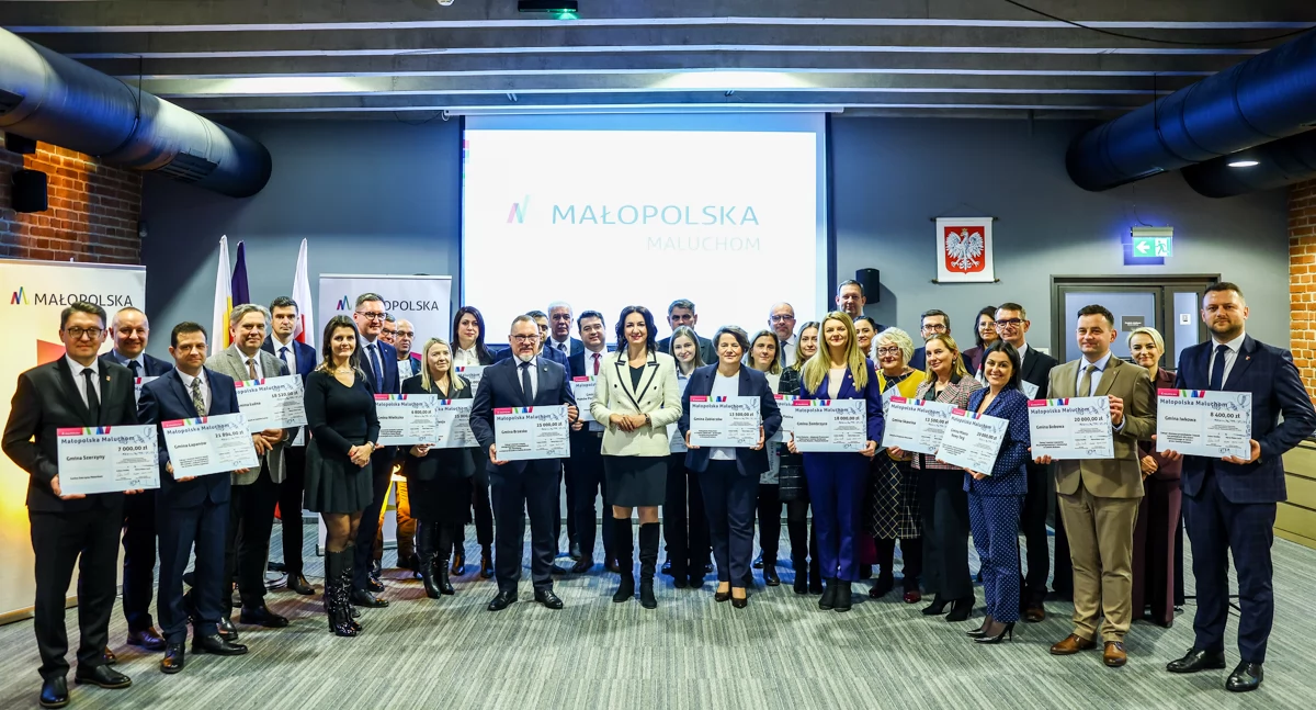 Blisko 70 tysięcy złotych dla trzech gmin powiatu suskiego w ramach „Małopolska Maluchom”