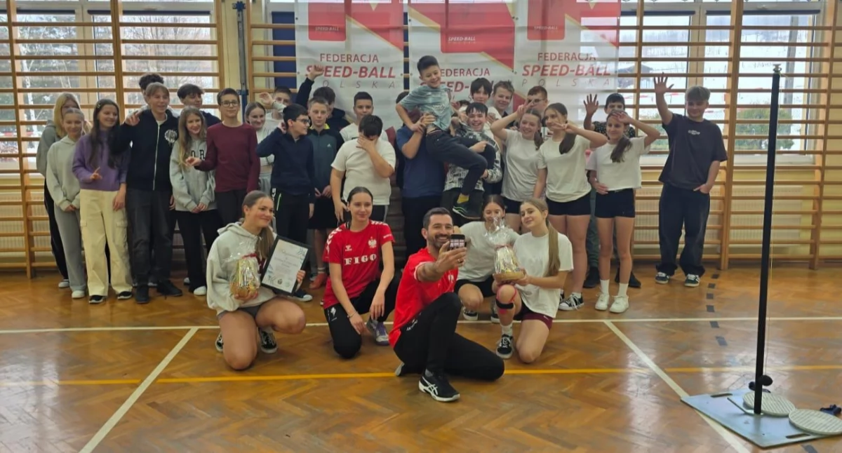 Warsztaty speed ball w Zespole Szkolno-Przedszkolnym w Palczy