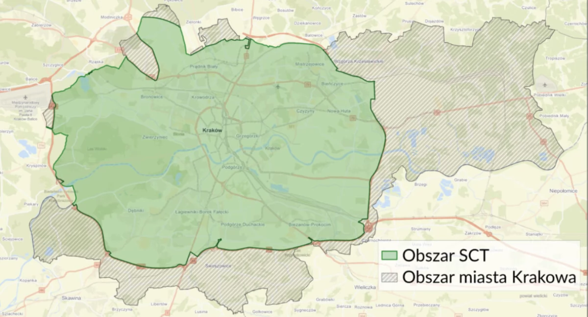 Kraków wprowadza Strefę Czystego Transportu. Kto nie wjedzie do miasta?