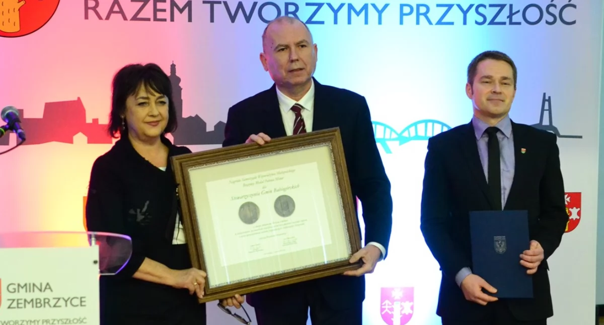 Stowarzyszenie Gmin Babiogórskich z nagrodą Polonia Minor 