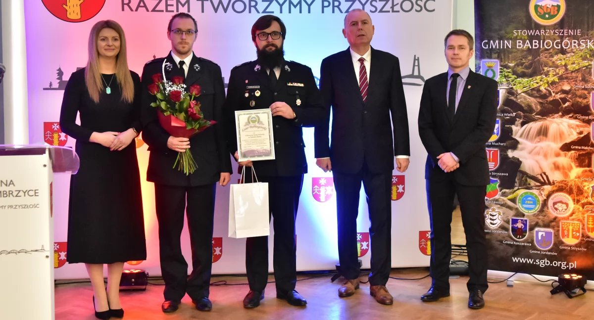OSP Tarnawa Dolna z prestiżowym wyróżnieniem. Jednostka uhonorowana Laurem Babiogórskim