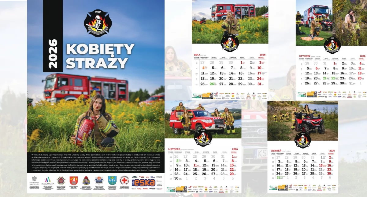 Kobiety Straży 2026” – siła, która inspiruje. OSP Maków Dolny rusza z 9. edycją projektu! 