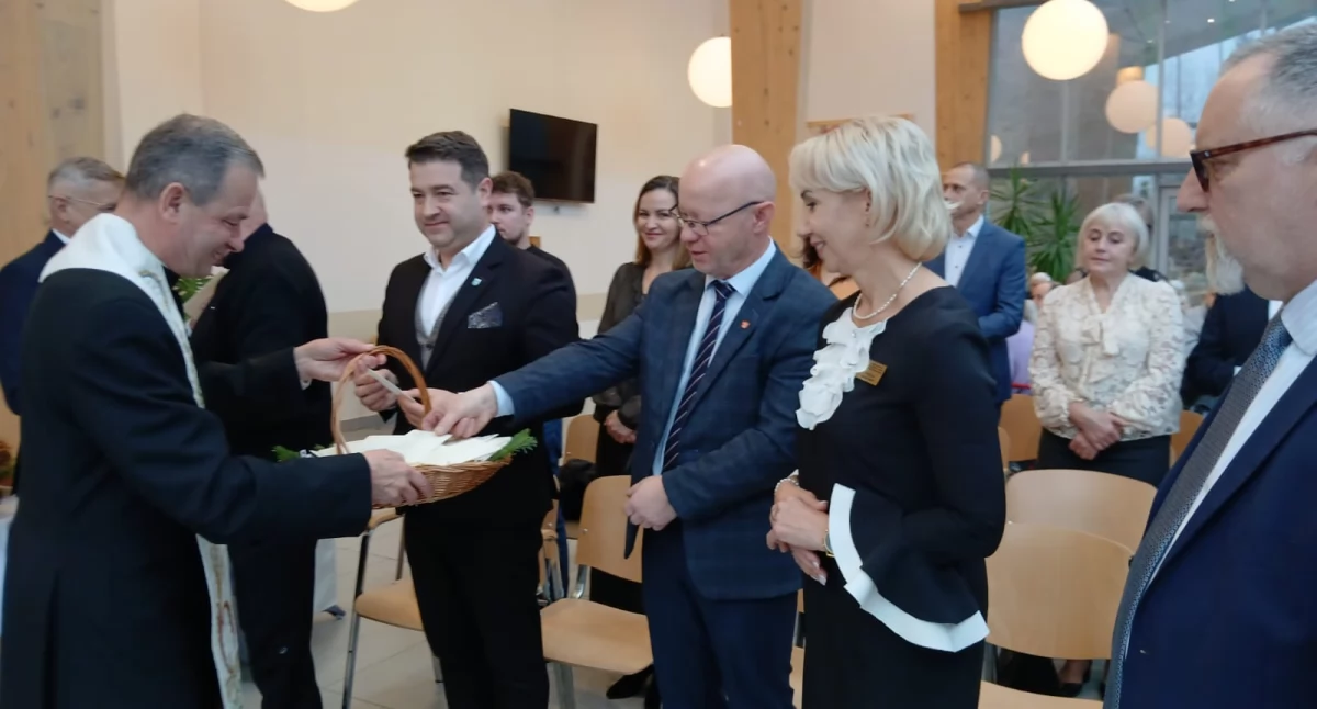 Wigilia pełna ciepła w Zakładzie Opieki Długoterminowej