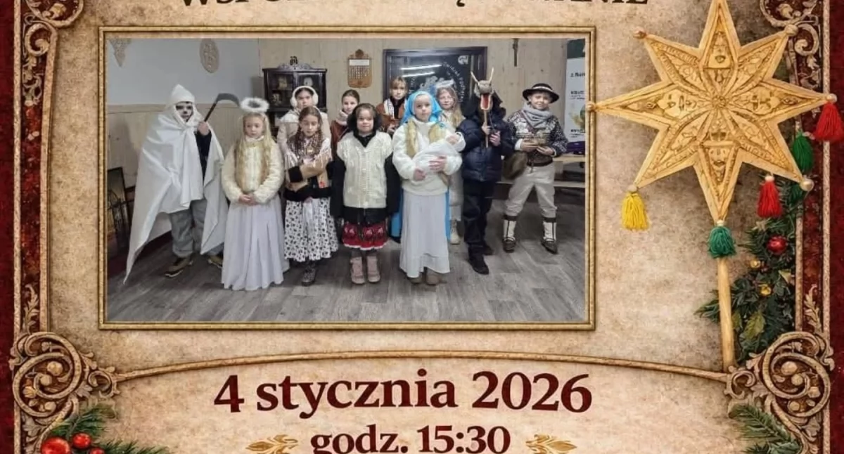 Zaśpiewajmy razem kolędy w niedzielę z zespołem Gronicki