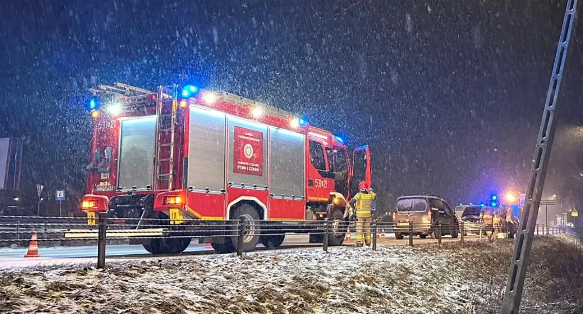 Wymuszenie pierwszeństwa na Zamkowej 