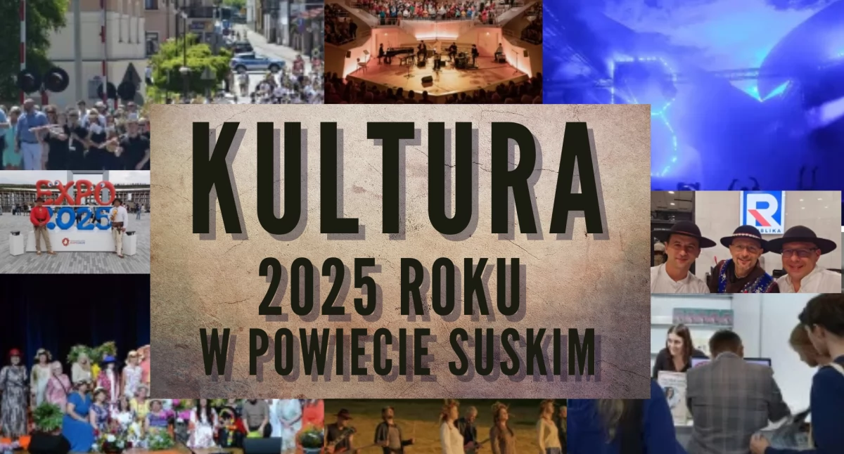 10 najważniejszych wydarzeń 2025 roku w kulturze suskiej [ZAGŁOSUJ]