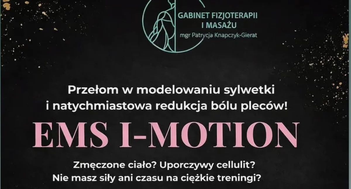 EMS i-Motion – nowoczesna elektrostymulacja mięśni w Osielcu