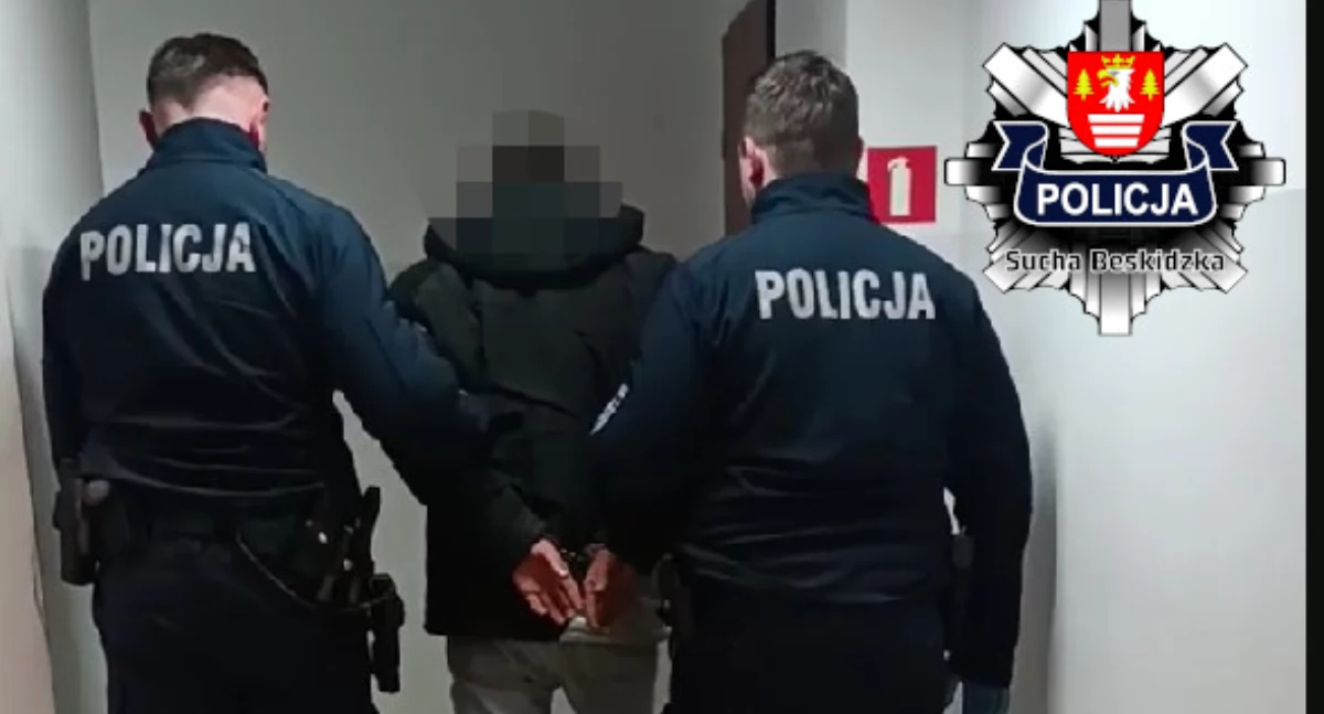 Policja odseparowała agresywnego syna od ojca