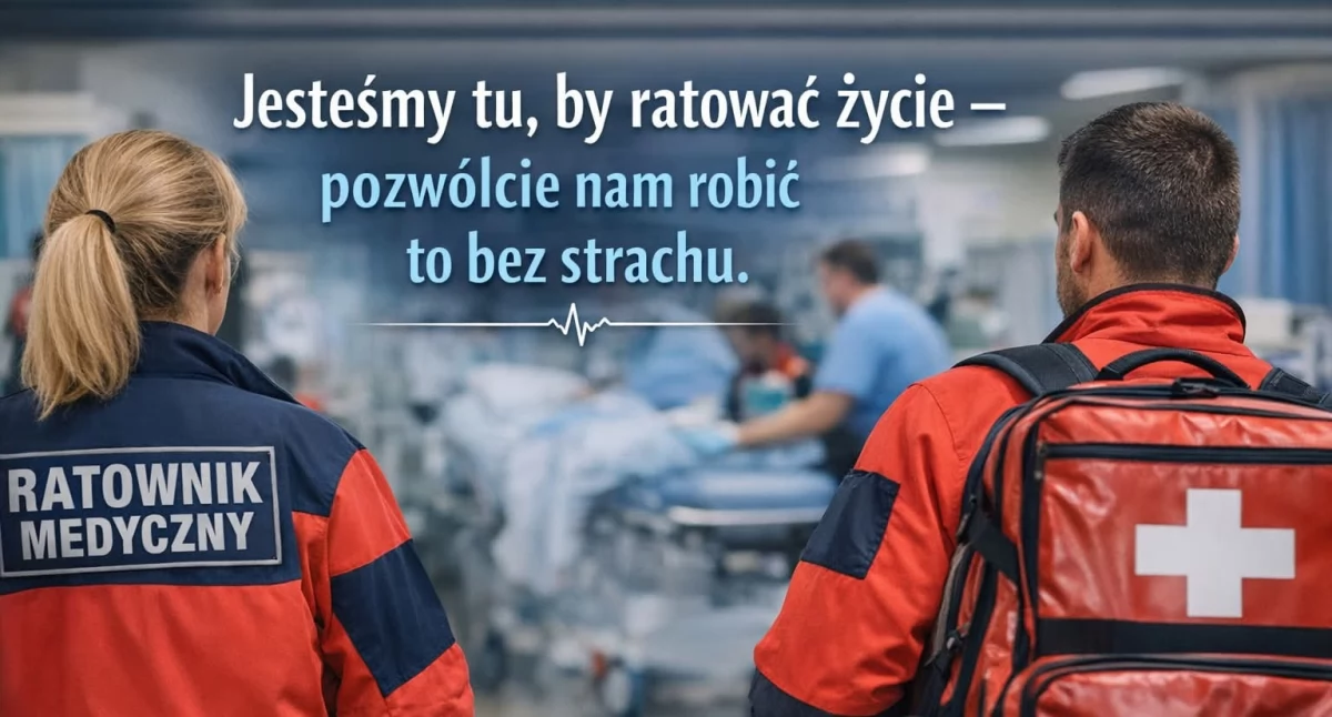 Medycy apelują o spokój. Agresja nie ratuje życia