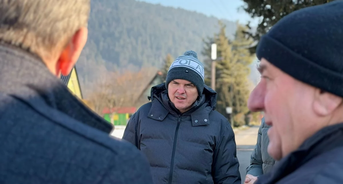 Poseł Mariusz Krystian interweniuje u starosty i burmistrza w sprawie budowy bloków w Białce