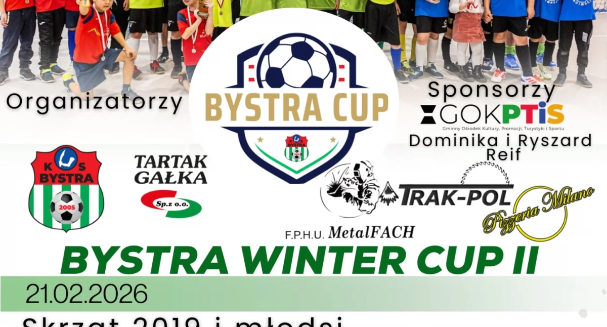 KS Bystra zaprasza na drugą edycję Bystra Winter Cup