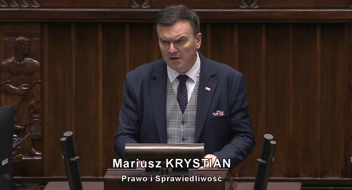Mariusz Krystian o rynku pracy w Sejmie: „Brak pracy to bieda polskich rodzin”