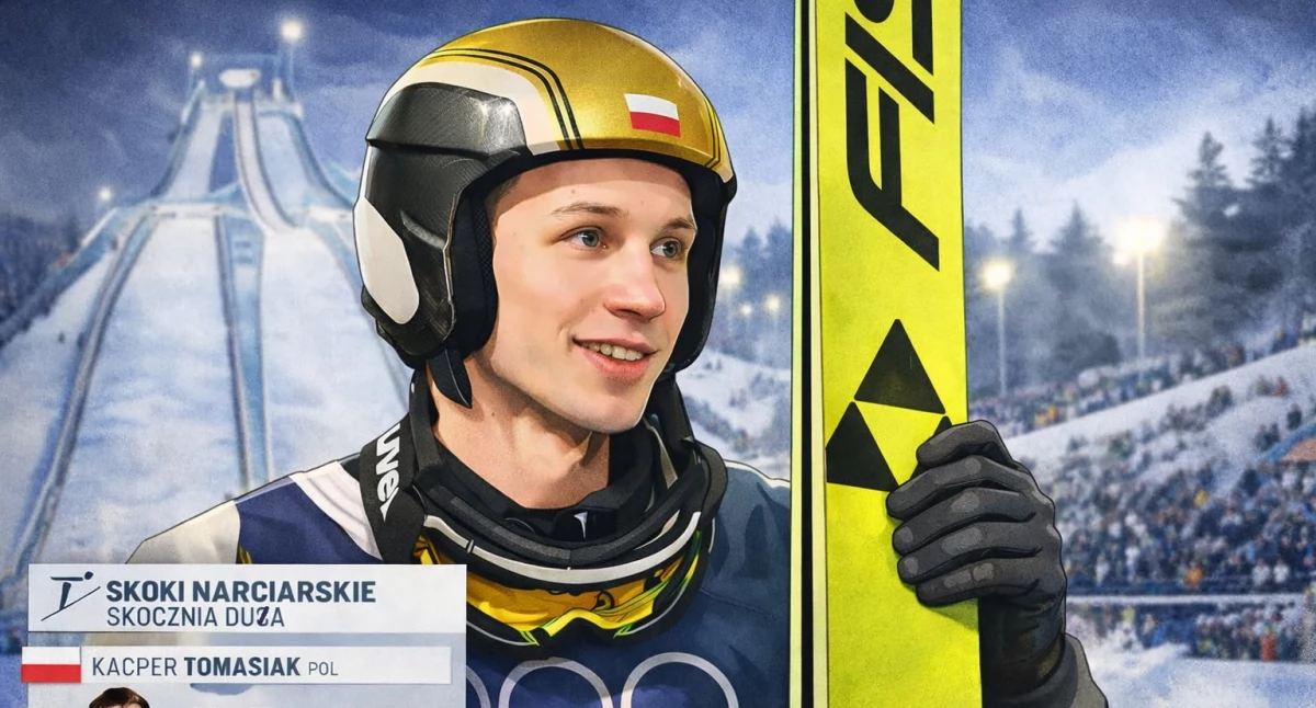 Kacper Tomasiak z drugim medalem olimpijskim