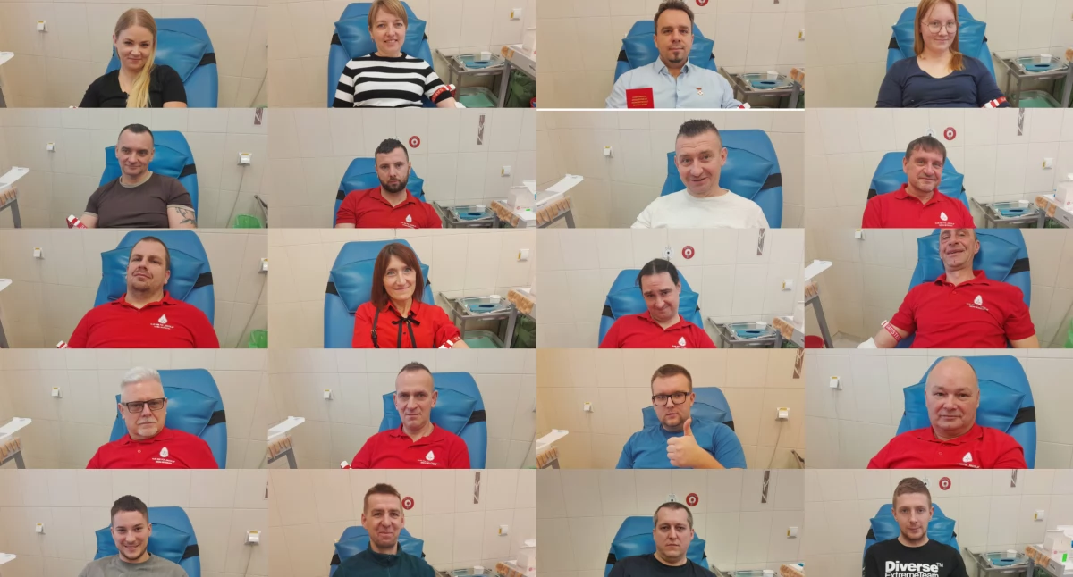 Krople życia w Suchej Beskidzkiej: 15 litrów nadziei!