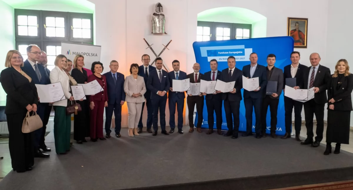 Fundusze Europejskie zmieniają Małopolskę! Kolejne promesy rozdane